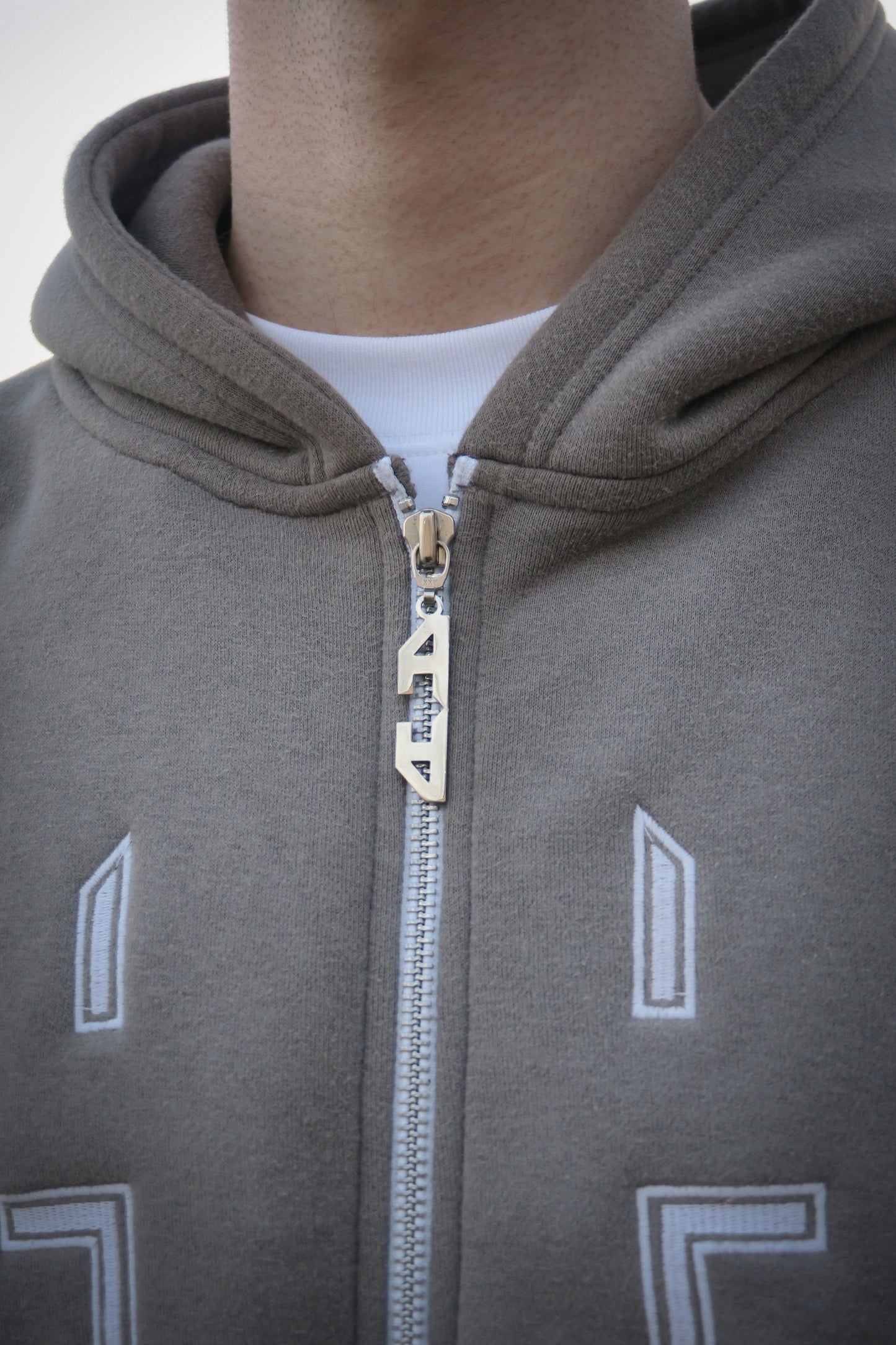Oversized Washed Tracksuit Grey