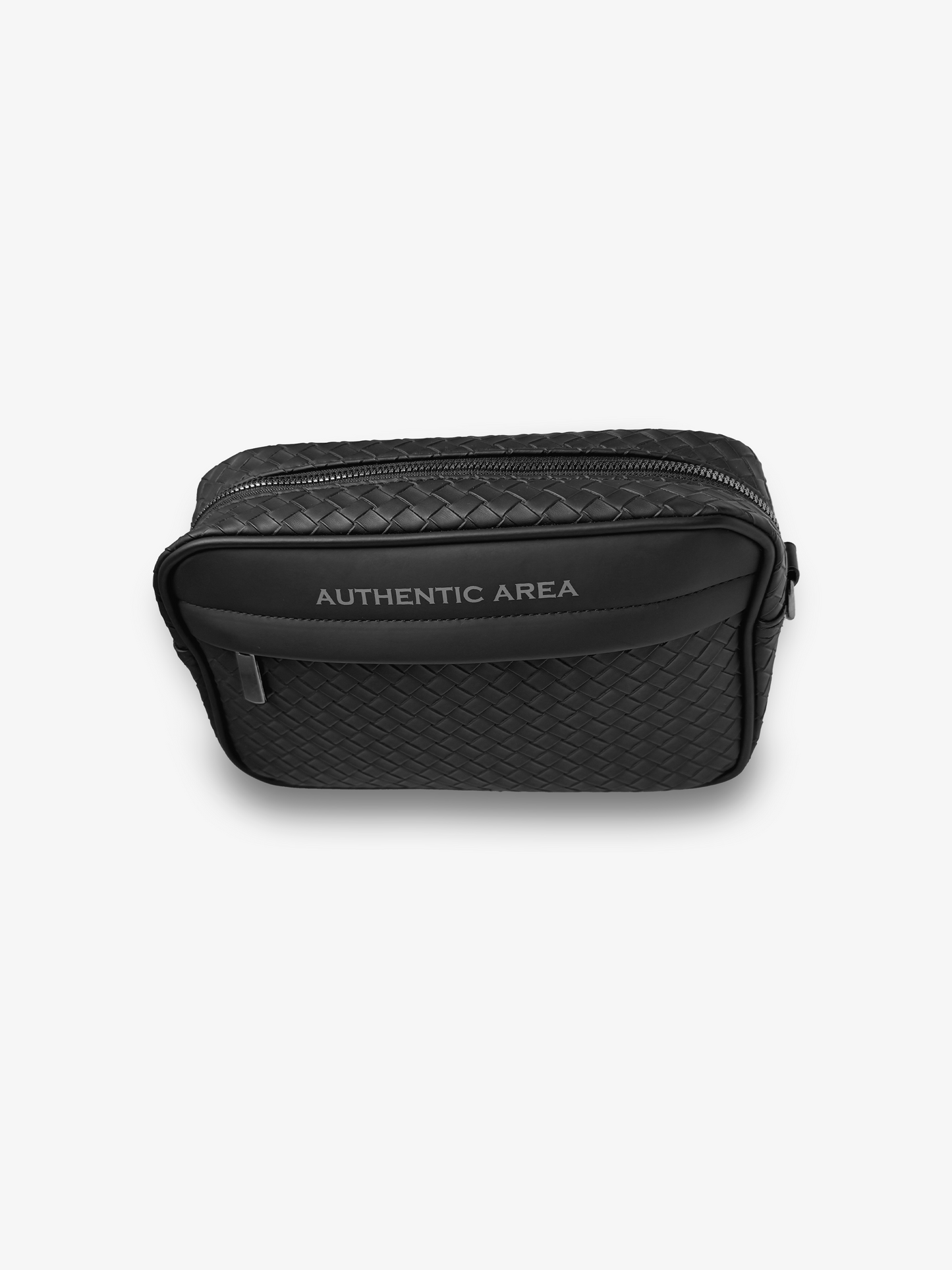 Structured Messenger Bag Black