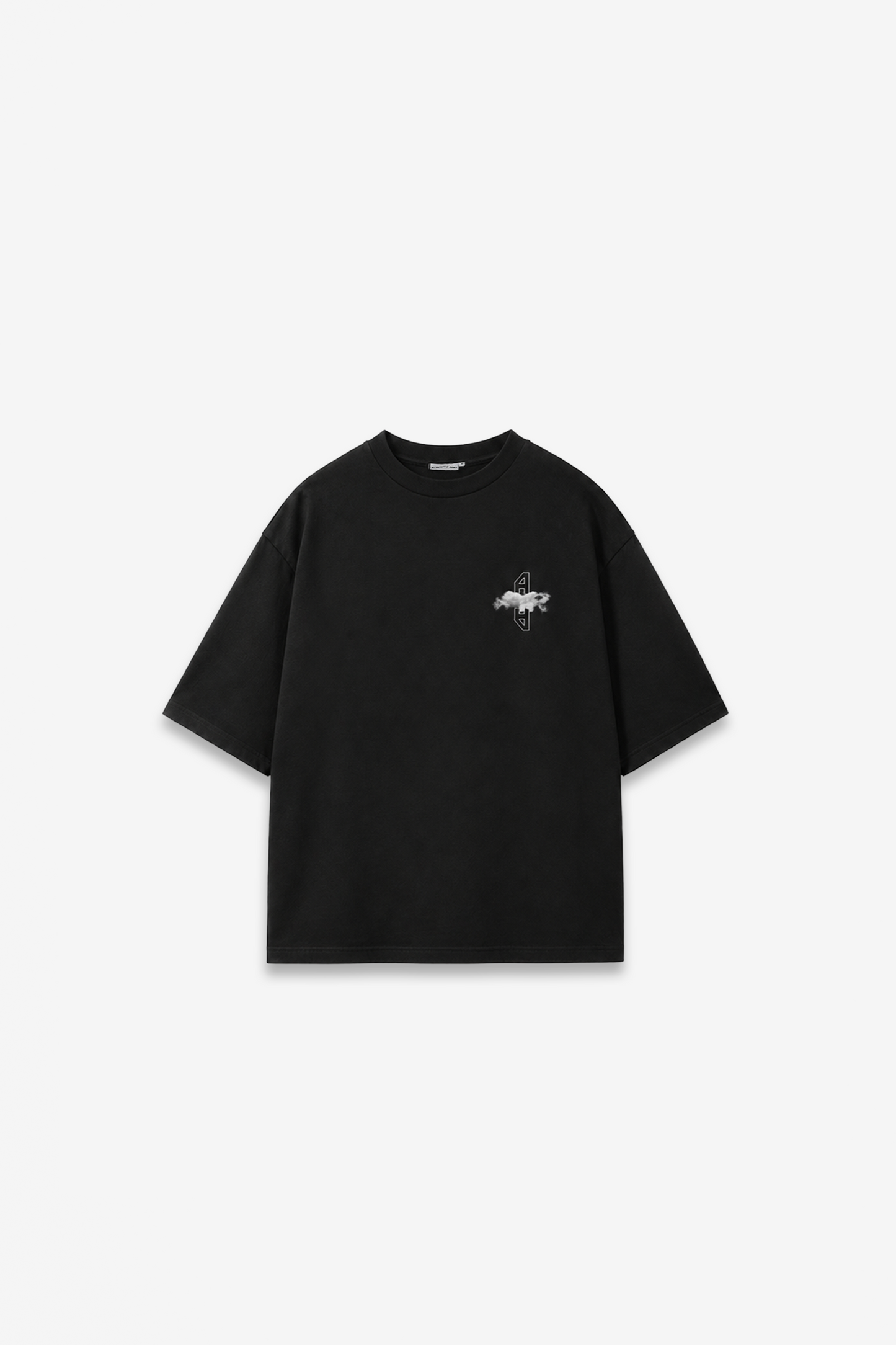 Cloud Oversized T-Shirt Black & White