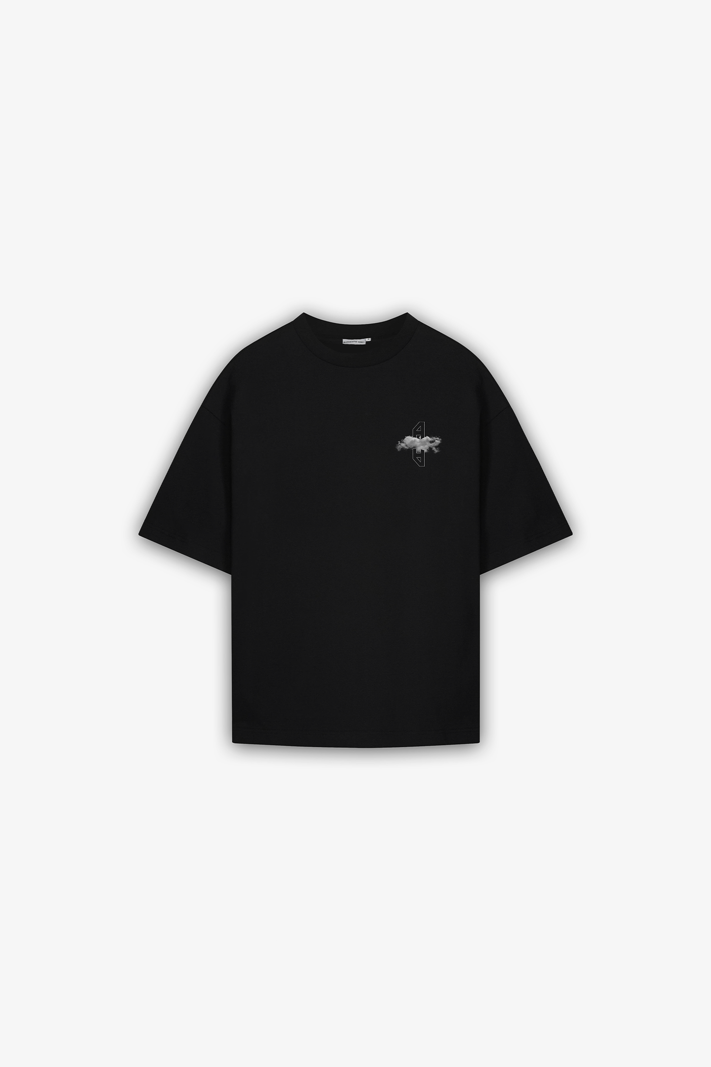 Cloud Oversized T-Shirt Black & White