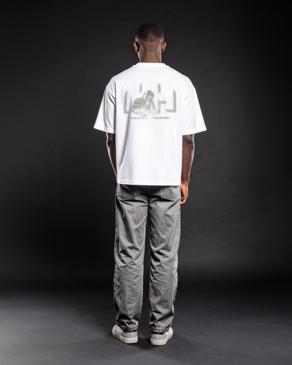 Oversized T-Shirt White & Gey