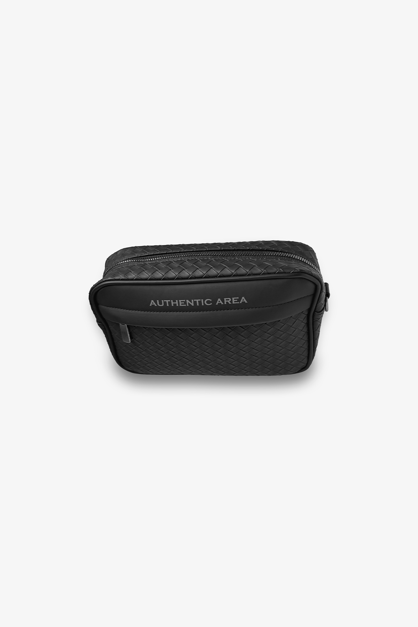 Structured Messenger Bag Black